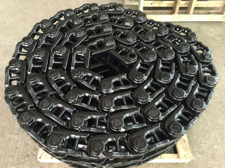 Mini Ekskavatör Lastik Parça Alt Takımı 20y-32-07460 Makine Yağlanmış Kuru Parça Bağlantı Pabucu Buldozer Parçaları PC200 için Takma Parça Zinciri Grubu