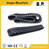 Mini Ekskavatör Lastik Parça Alt Takım Makineleri Yağlanmış Kuru Parça Bağlantı Pabucu Buldozer Parçaları için Takma Parça Zincir Grubu 300X52.5X78W