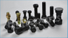 Track Bolt 9W3619 10.9 12.9 Sınıf 40CR 42CRMO Karbon Çelik Altıgen Segment Vidalı Cıvata ve Somun Pulluk Tack ayakkabı cıvataları