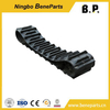 Mini Ekskavatör Lastik Parça Alt Takım Makineleri Yağlanmış Kuru Parça Bağlantı Pabucu Buldozer Parçaları için Takma Parça Zincir Grubu 300X52.5X78W