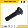 Track Bolt 9W3619 10.9 12.9 Sınıf 40CR 42CRMO Karbon Çelik Altıgen Segment Vidalı Cıvata ve Somun Pulluk Tack ayakkabı cıvataları