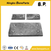 100x100x35mm kova koruyucu yükleyici ekskavatör aşınma parçaları 