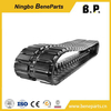 Mini Ekskavatör Lastik Parça Alt Takım Makineleri Yağlanmış Kuru Parça Bağlantı Pabucu Buldozer Parçaları için Takma Parça Zincir Grubu 300X52.5X78W