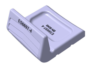 ES6697-6 Topuk Örtüsü ES66976 Giyim parçaları takma parçaları